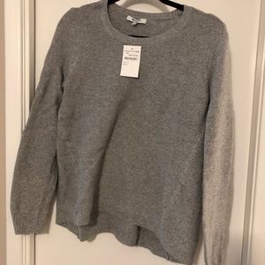 Gray Madewell Riverside Textured Sweater NWT